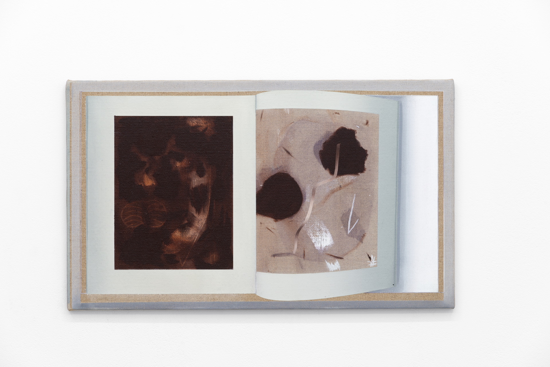 o.T., Öl auf Leinwand, 36,5x63 cm, 2017