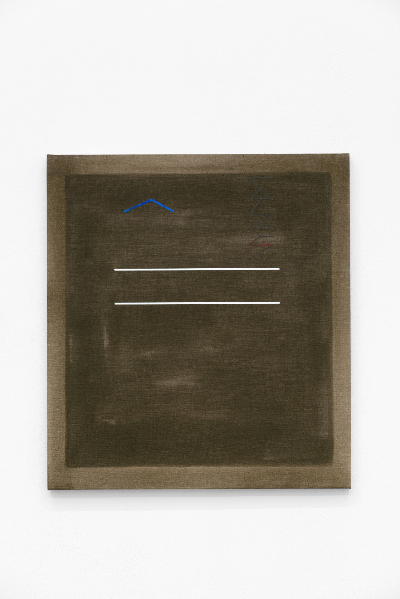 o.T. Öl auf Leinwand, 51x51 cm, 2018