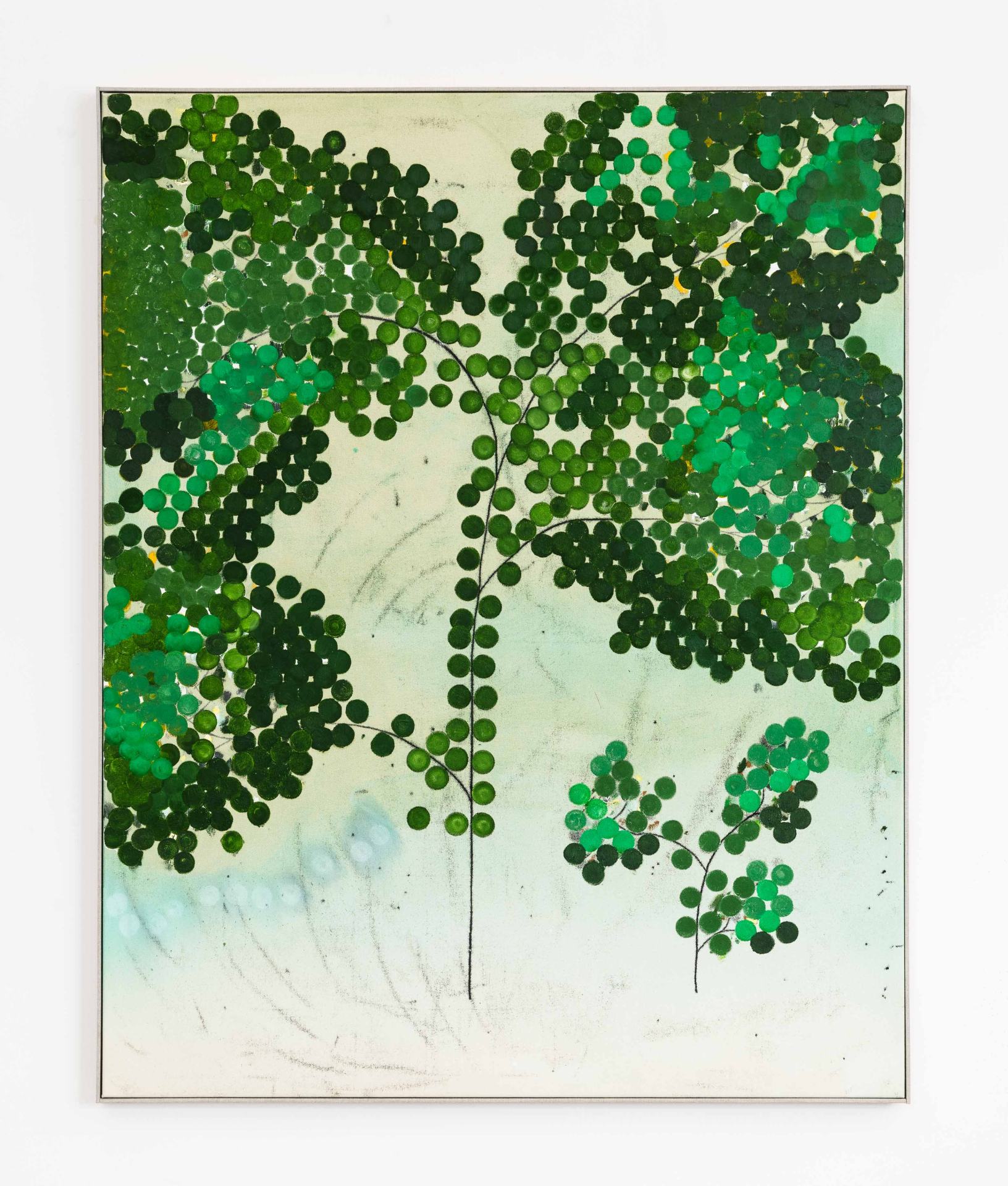 Stirps, 150x120cm, Öl auf Leinwand, 2023