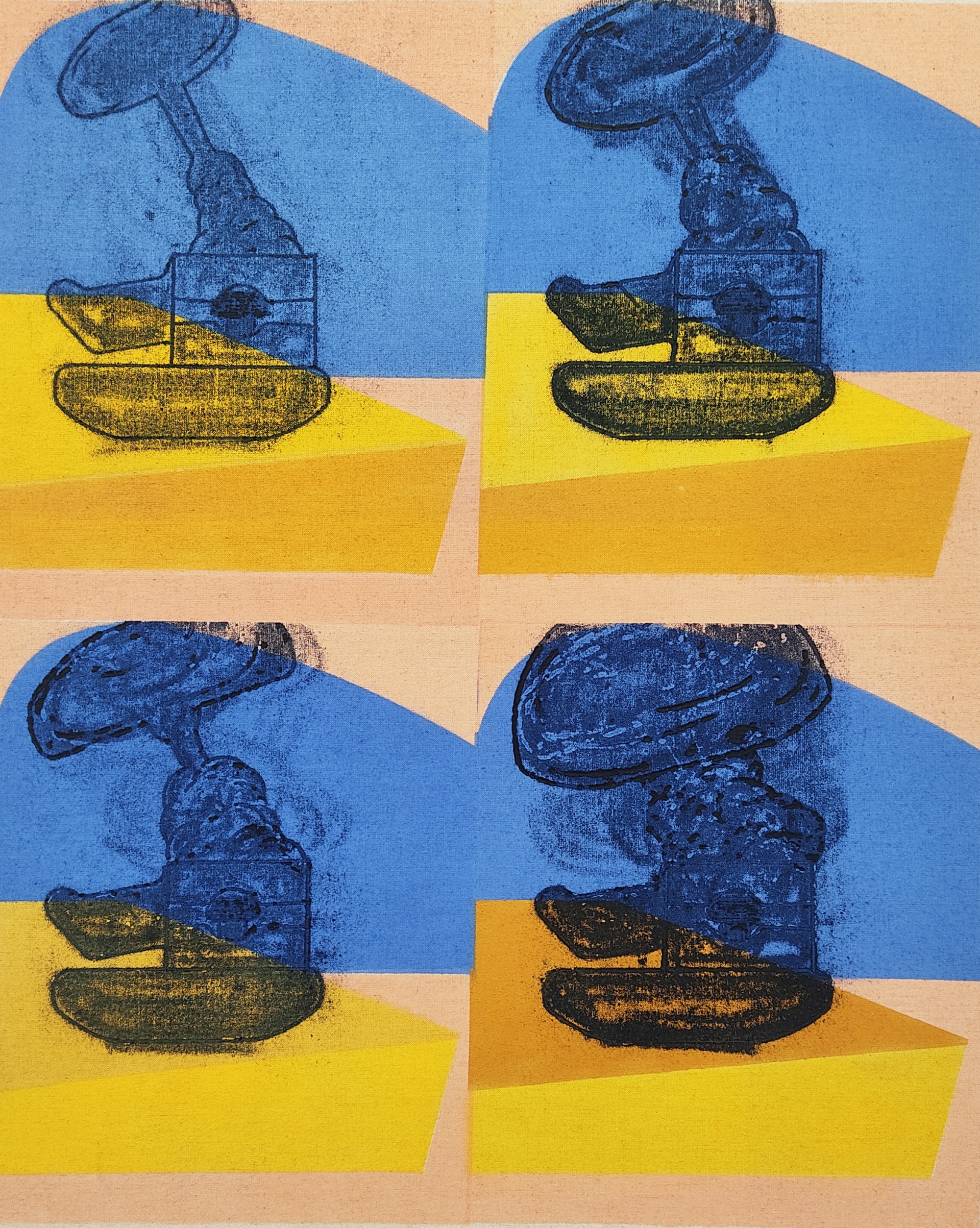 o.T., 150x120cm, Öl auf Leinwand, 2025